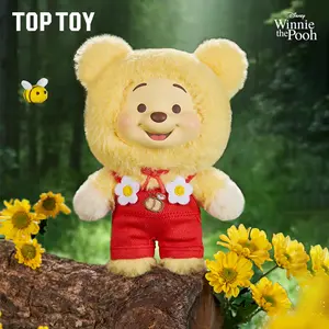【TOPTOY】 Winnie the Pooh Candy Bear Series Vinyl Plush Blind Box-Perfect Gift, Unique HolidayHome & Office Decorations