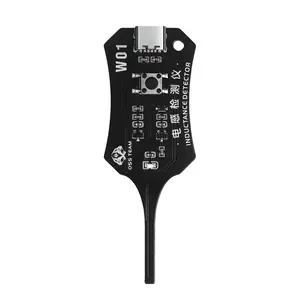 Type-C Inductance Tester Motherboard Coil Tester Electronic Circuit Board Inductor Detector for Phone Motherboard Component Repair Electromagnetic Induction Quick Fault Check Tool tiktokshopspringglowup
