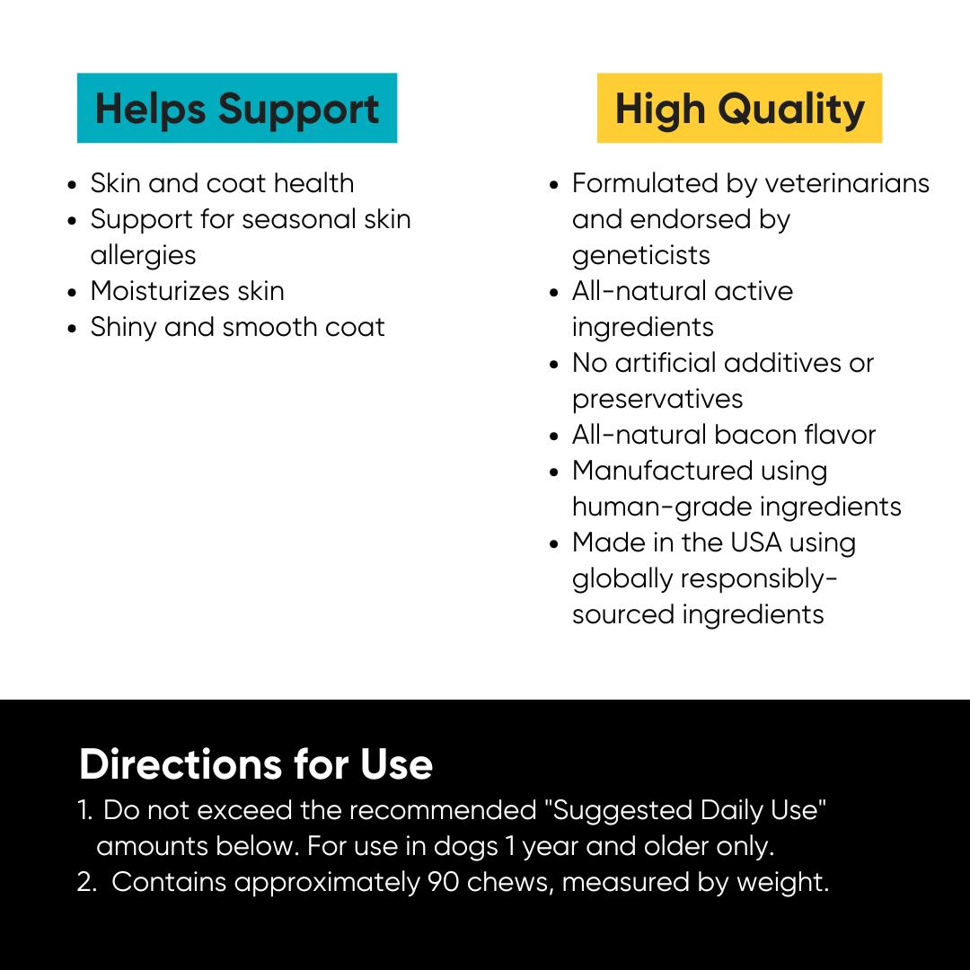 Embark Allergy - Relief for Itchy Skin, Healthy Fur & Coat Care for Dogs - Vet-Backed, Omega & Turmeric Soft Chews Embark Allergy - Relief for Itchy Skin, Healthy Fur & Coat Care for Dogs - Vet-Backed, Omega & Turmeric Soft Chews