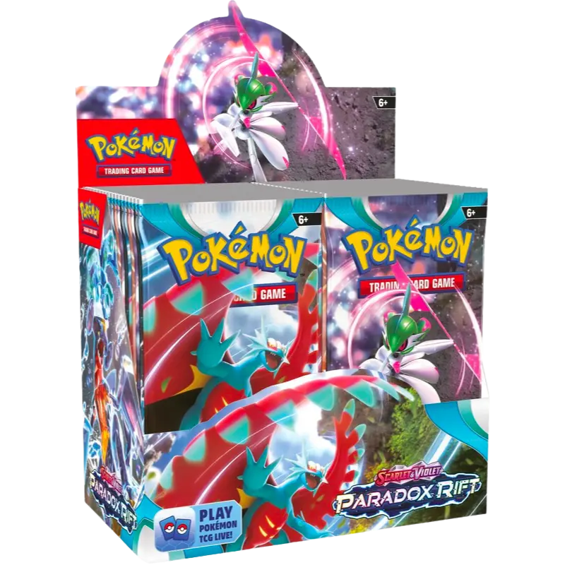 Pokemon English SV04 Paradox Rift Booster Box CARDS LIVE OPENING