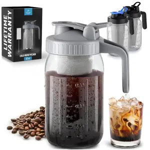 Zulay Kitchen Premium Cold Brew Coffee Maker – Mason Jar Pitcher