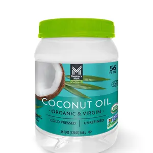Organic Virgin Coconut Oil 56 Oz - Natural Health Supplement