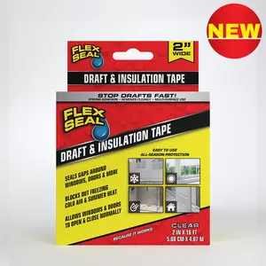 Flex Seal Draft & Insulation Tape - Stops Drafts Fast