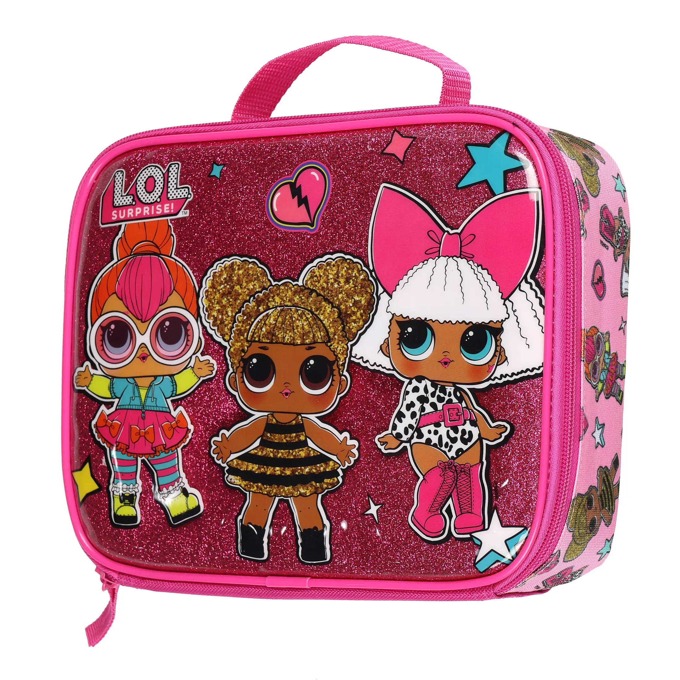 LOL Surprise! Lunch Box Glitter Doll Party 9" Lightweight Insulated Tote