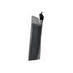 8" Black Wire Ties (100 Pack)