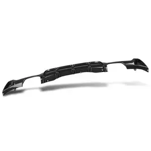Rear Bumper Diffuser Carbon Look Fit For 14-20 BMW F32 F33 F36 4 Series M Sport