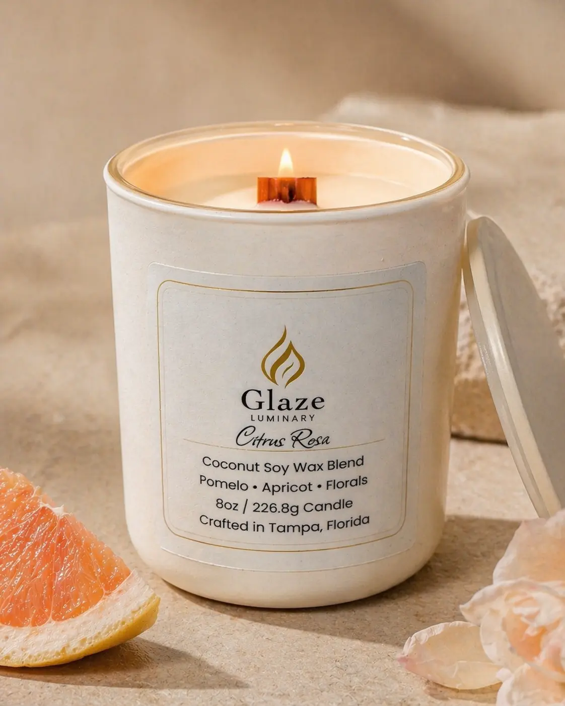 Citrus Rosa Candle