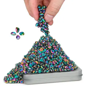 500+ Colorful Ferrite Putty Sensory Stones for Desk & Office Decoration, Adult Fidget Stress Relief Gift Item