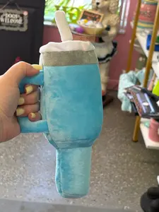 Plush Stanley-Inspired Tumbler Toy- Soft & Cuddly Dog Toy Inspired by Iconic Tumbler Cup - High-Quality Materials for Endless Fun & Safety - Perfect Gift for Dog Lovers