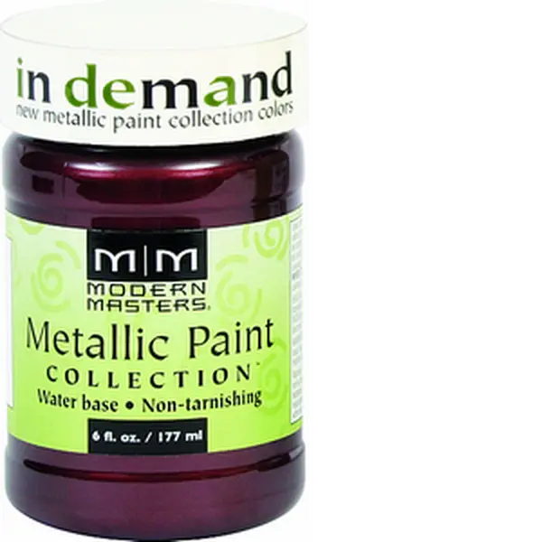 ME704 6 oz. Black Cherry Metallic Paint - Black cherry - 6 oz.