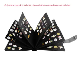 Portable Pin Display Versatile Storage Bag, 1 Count Pin & Badge Display Collector, Badge Organizer for Living Room Bedroom Office School Dormitory