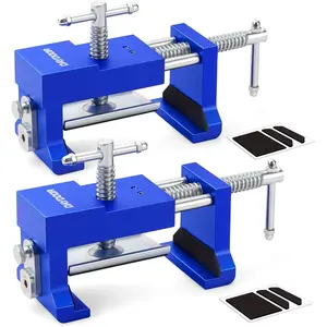 Cabinet Clamps, Cabinet  Frame Installation Clamps, Cabinet Alignment Tool for Woodworking, 2 Pack, Blue
