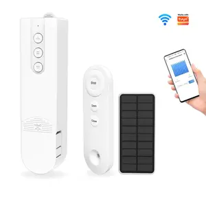 Smart WiFi Electric Roller Blind Kit with Solar Panel, APP & Voice Control, Compatible with Alexa, Quiet Operation, Multiple Models Available