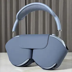 For Original Airpods max magnetic earcups, noise cancellation, wireless Bluetooth, MAX performance, sports headphones with protective case, gaming headphones