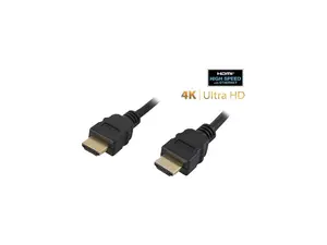 Nippon Labs HDMI-HS-15 15 ft. HDMI 2.0 Male to Male High Speed Cable with Ethernet Channel, Black