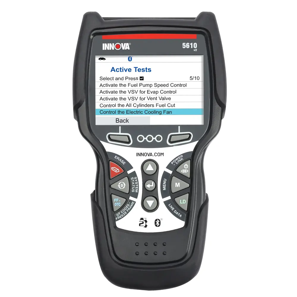 INNOVA 5610 OBD2 Bidirectional Scan Tool for OEM Codes with Manufacturer Warranty Easy-to-Use Design Car Diagnostic Scanner
