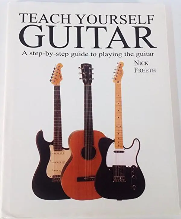USED Book - Teach Yourself Guitar: A Step by Step Guide to Playing the Guitar by Nick Freeth (Hardcover) - english