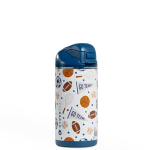 HydroJug Ease2o 14 oz Kids Water Bottle, Leakproof Insulated Tumbler with Straw and Chug Lid