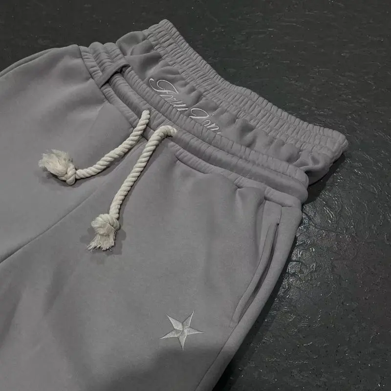 2026 Baggy Double Waist Sweatpants - Waisted Sweatpants Workout Active Joggers Pants Casual Sports Jogging Wear
