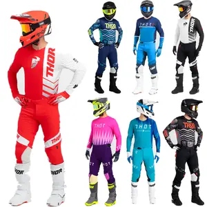2025 Motocross Gear Jersey Set Dirt Bike Clothing Racing SuitNew Long Sleeve High Quality Motorcycle Riding Outdoor Mountain Off-road Suit