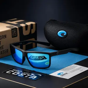 Costa Del Mar Rinconcito Polarized Sunglasses For Men, Costa Sunglasses For Men, Stylish, Durable, Versatile, Polarized, Anti-UV/Blue Light, Dust/Windproof – Gift For Him S1