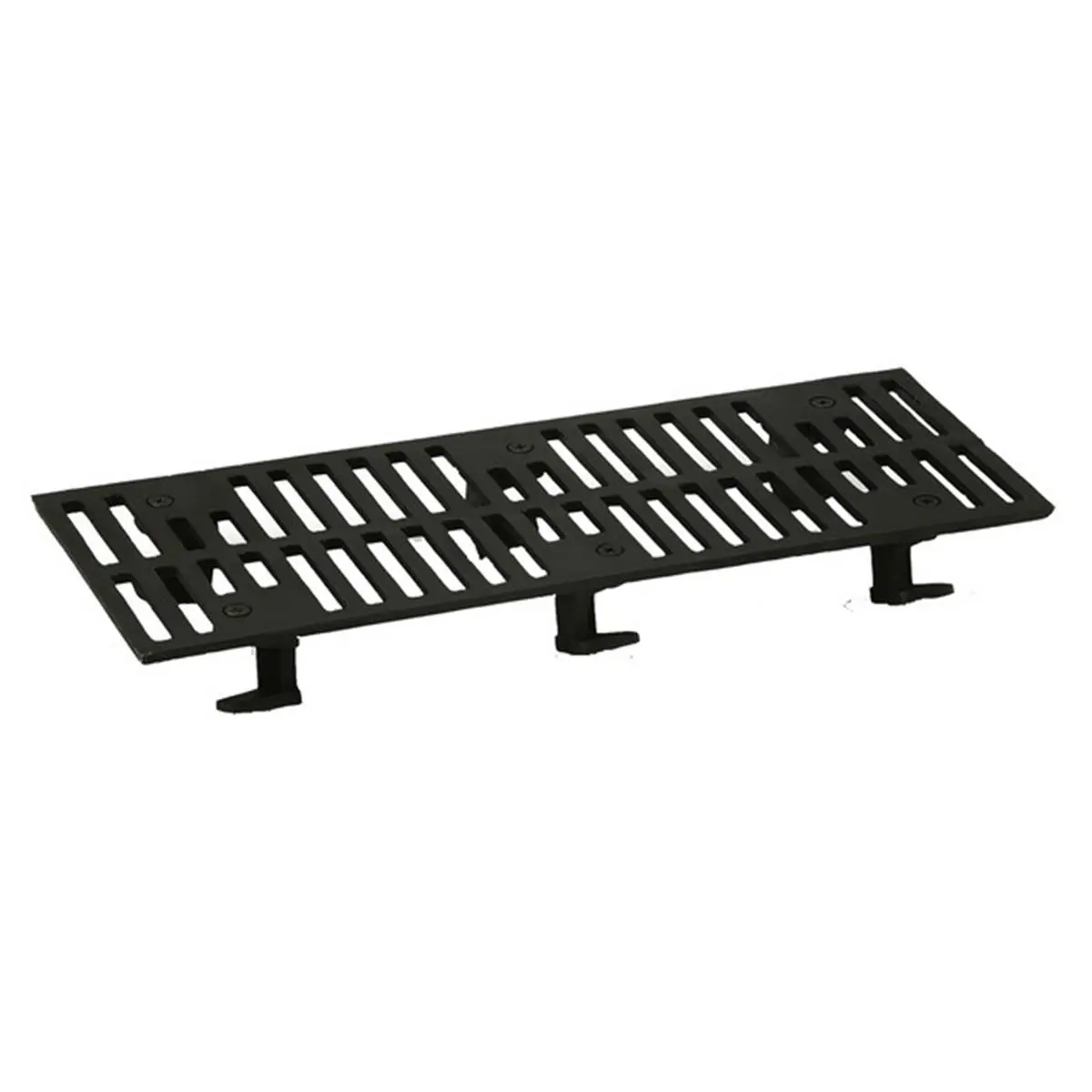 Heavy Duty Iron Stove Grate Kit for Efficient Burning, Durable Replacement Fire Grate with Easy Installation, 26 x 11 Inches, Cast Iron, 22 Lbs, Improves Burn Efficiency, Rectangular, 26X11", Barrel Stove, 2.75" H X 11" W X 26" L