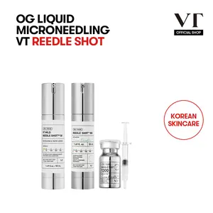 [VT Official] Reedle Shot - OG Liquid Microneedling, Pore & Skin Texture, Skin Booster, Absorption Enhancer, Patented Spicules, Cica Reedles, Exosome, Centella Asiatica, Cica | Microneedling Serum Mild, Strong booster to Intensive Spot Care, Brightening S
