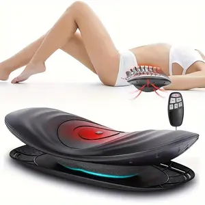 Home Office Back Lumbar Massager, New Style Heating Vibration Massage Machine, Multi-Mode Adjustable Muscle Relief Device, Deep Waist Back Fatigue Elimination, Perfect Festival Gift