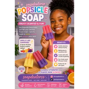 🍭🧼 Popsicle Soap
