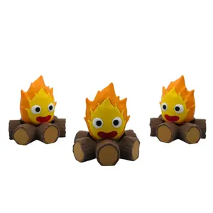 Calcifer Clicker. -Isnpired 3D Printed Collectible