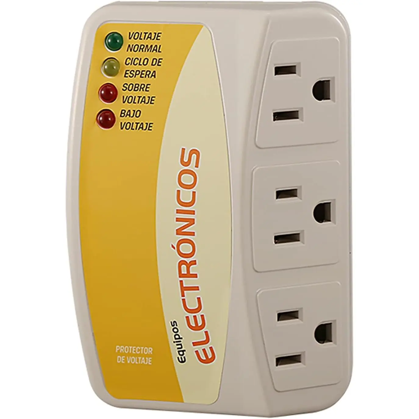 Surge Protector,120V 12A 1440W  Protector with 3 Outlet Plug,for  Appliance Multi Function Plug, Surge Protector for Refrigerator for TV/PC/Refrigerator 1 Pack