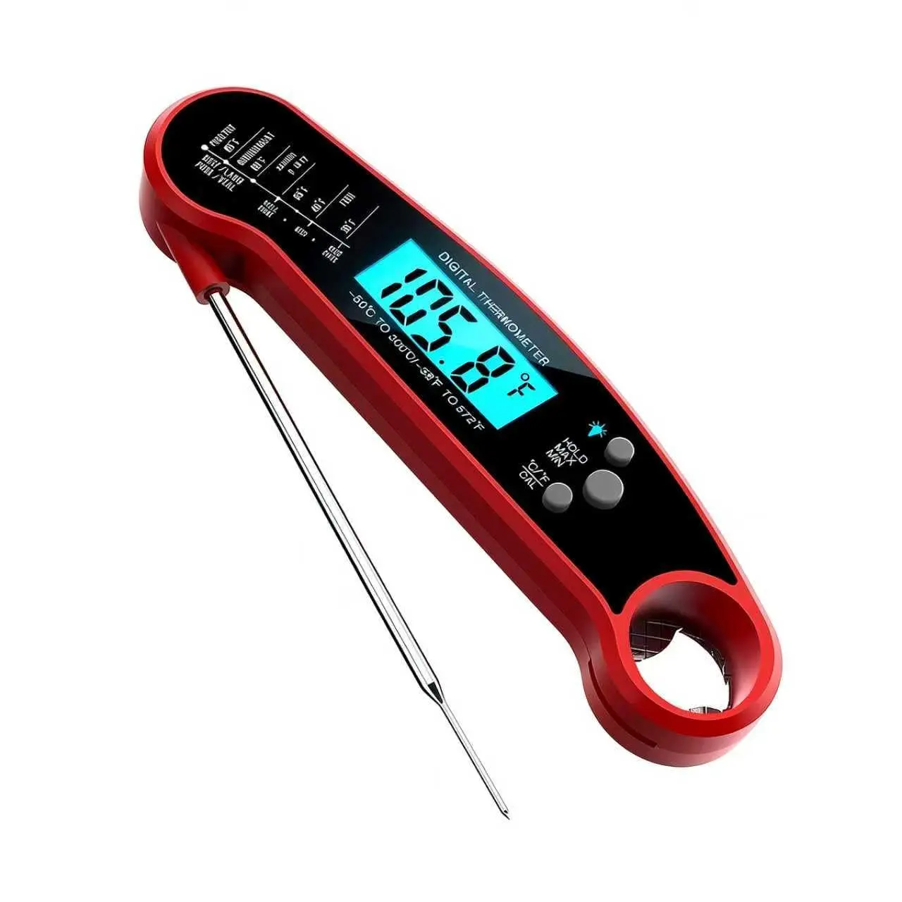Meat Thermometer Digital – Instant Read Food Thermometer for Cooking & Grilling – Professional Kitchen for Men, Dad & Mom
