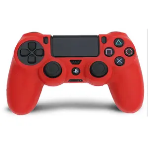 PS4 Controller Skin Silicone Rubber Protective Grip Case for Playstation 4 Wireless Dualshock Game Controllers