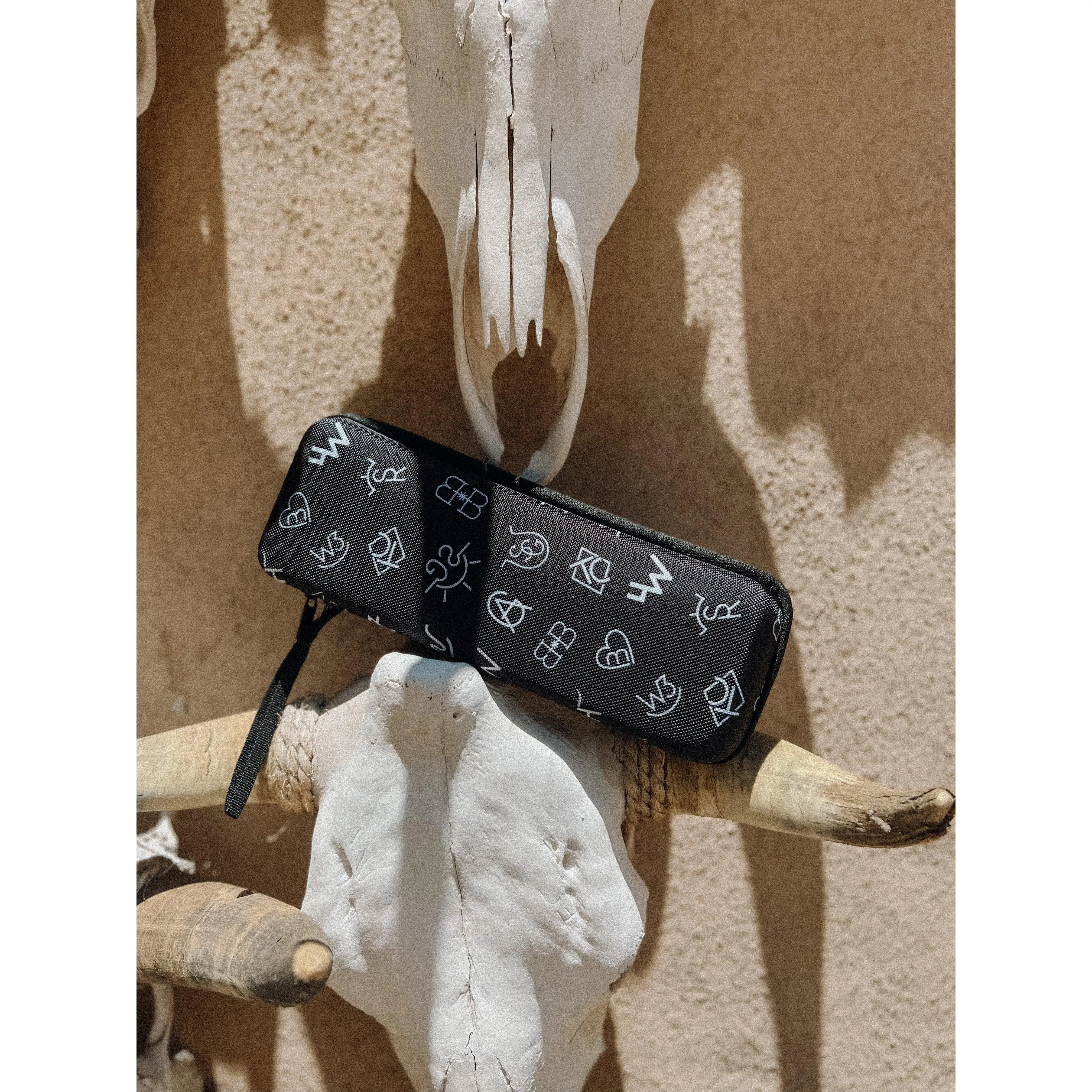 Black Branded Stethoscope Case