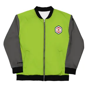 Legends ZA Inspired Unisex Bomber Jacket Cosplay - Game-Inspired Design, Custom Artwork, Streetwear Aesthetic, Cosplay Essential, Ultimate Comfort & Fit Boom Kix Pow