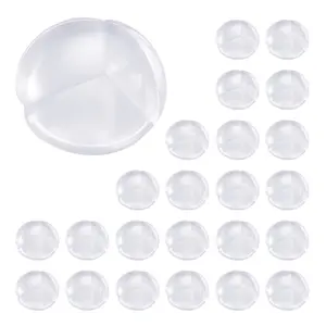 VEVOR Corner Protectors Baby Proofing, 24 Pack, Clear & Transparent Table Corner Guards Covers for Baby Safety, 1.34-inch Depth, 0.28-inch Thickness, Strong Adhesive, Cushion for Furniture Sharp Edges