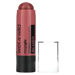 wet n wild MegaGlo, Vitamin E Makeup Stick, Blush, 1115047 Say It Ain't Rose, 0.21 oz (6 g)