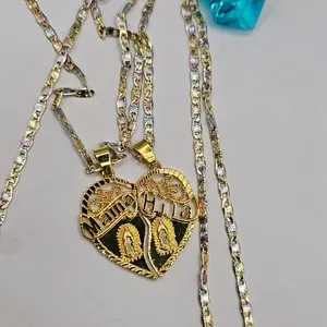 MAMA & HIJA heart beautiful chain gold-plated