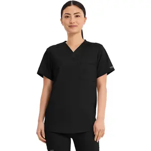 Cherokee Workwear Revolution Unisex 1-Pocket Tuck In V-Neck Scrub Top