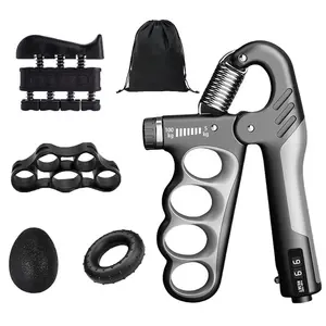 Adjustable Hand Gripper Set – Grip Strengthener Kit, Hand Grip Trainer, for Forearm & Hand Training, Home Workout Equipment, Perfect Christmas Gift