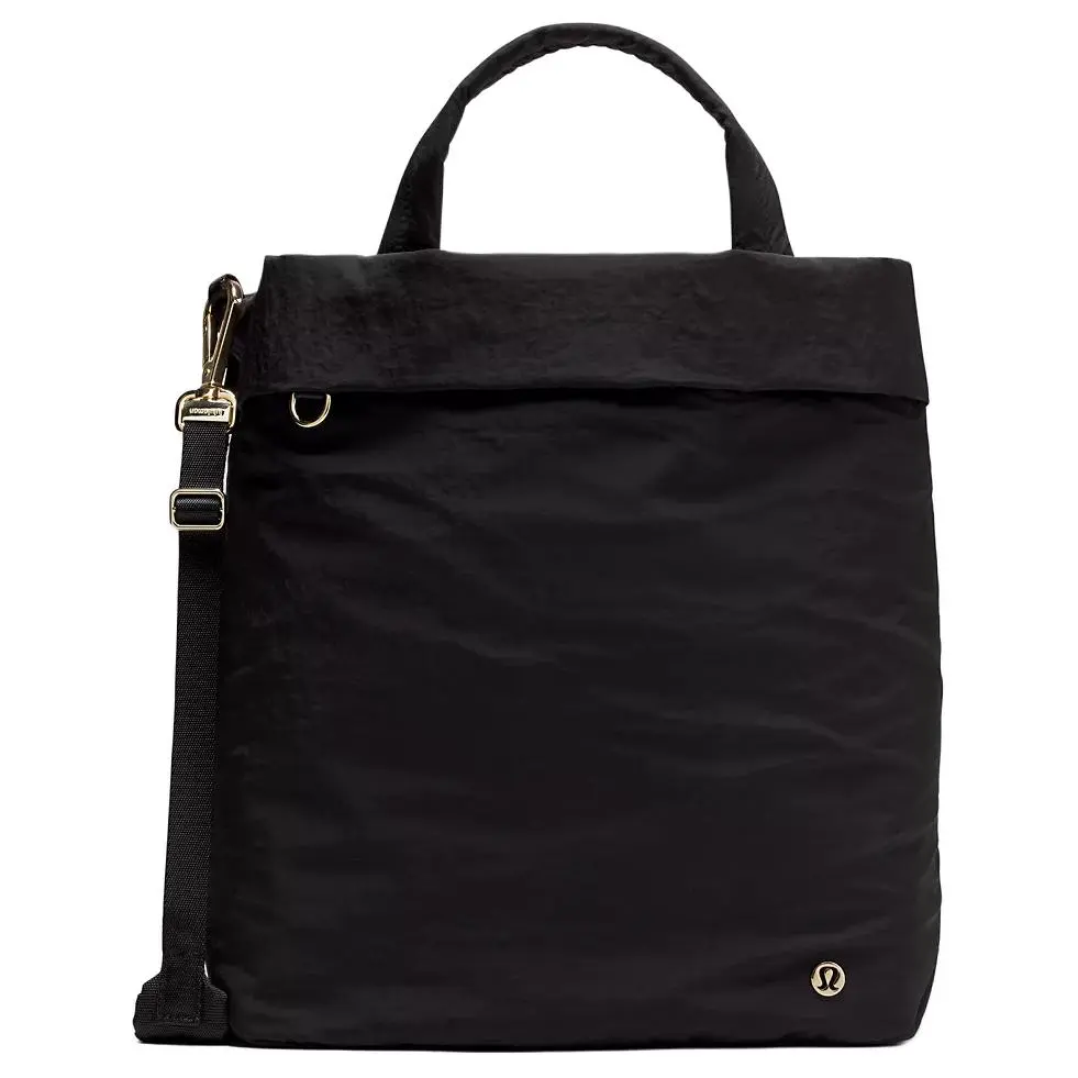 Lululemon On My Level 20L Reusable Tote Bag - Recycled Nylon, Unisex Versatile Tote Shoulder Bag for Sports, Leisure, Tote Shoulder Bags