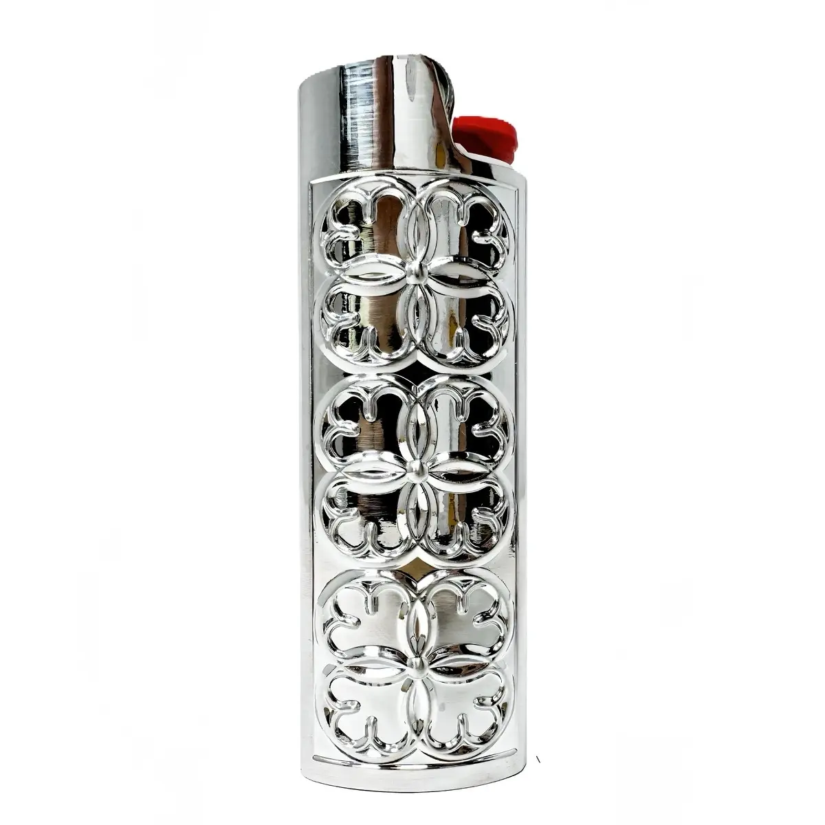 Metal Lighter Case Cover Lighter Pouch Fits Bic Lighter Standard Size J6 Sakura design