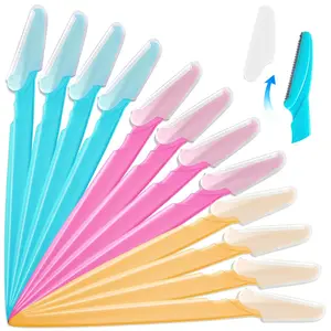 6Pcs Eyebrow Razor, Multipurpose Exfoliating, Hair Remover and Trimmer, skincare, trending products, cosmetic tools