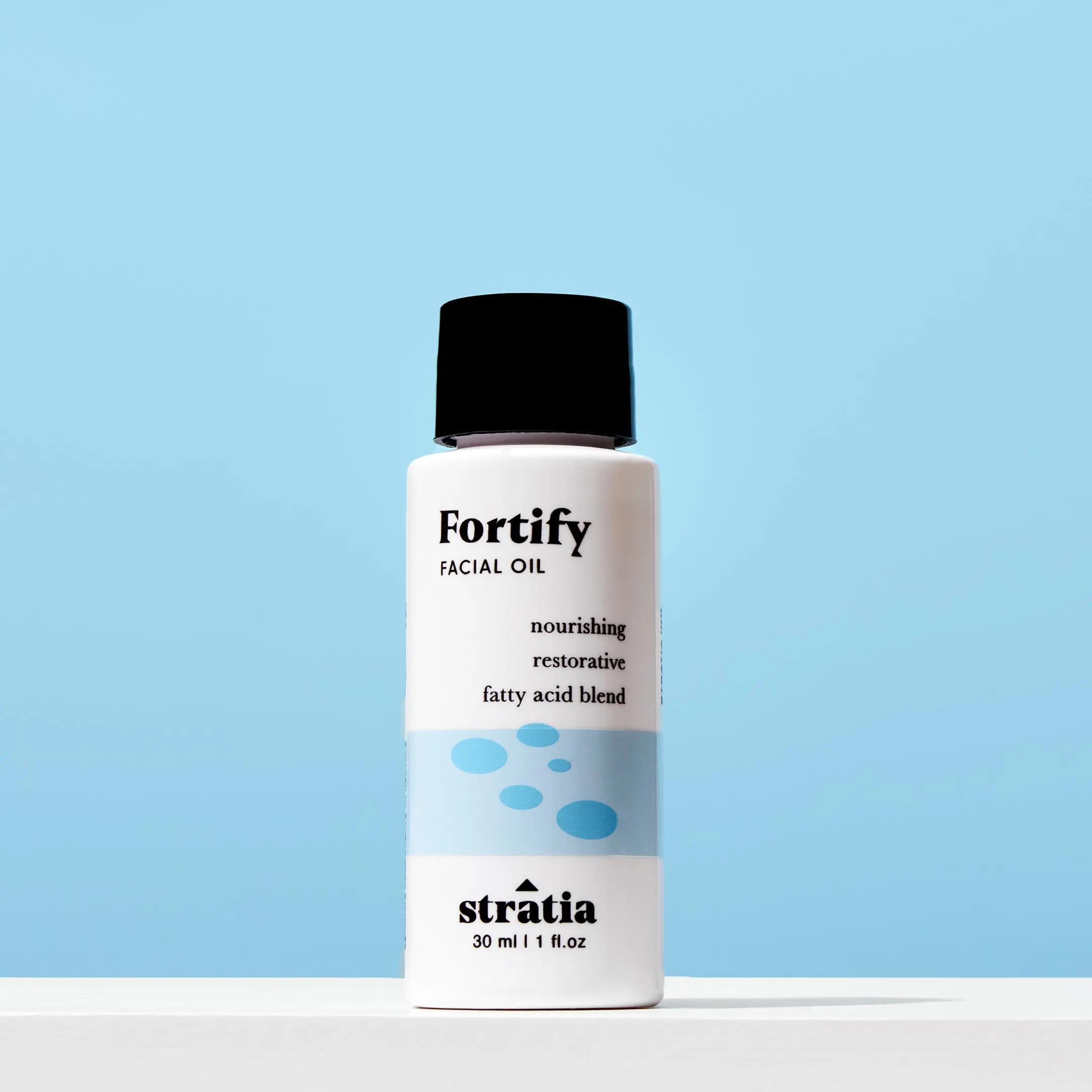 Stratia Fortify Facial Oil Nourishing Restorative Fatty Acid Blend 30 ml for Moisturizing and Radiant Skin