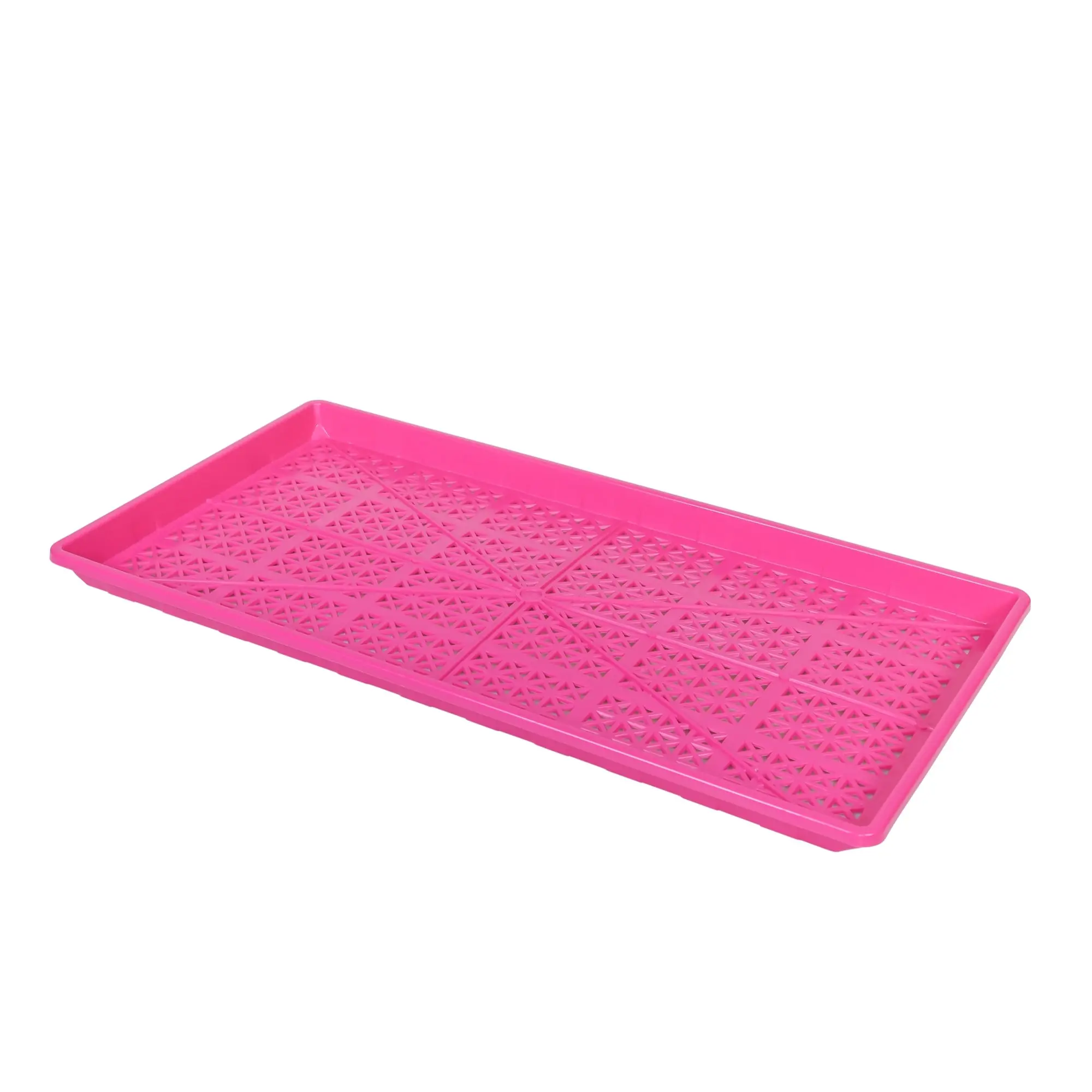 SUNPACK 10” x 20” Indoor Gardening Mesh Plastic Seeding Tray for Greenhouses