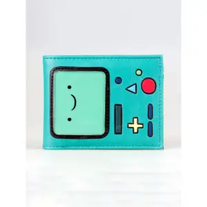 Wallet with Game Console Screen Design, Fashionable Personalized Embossed Card Holder, Card Case