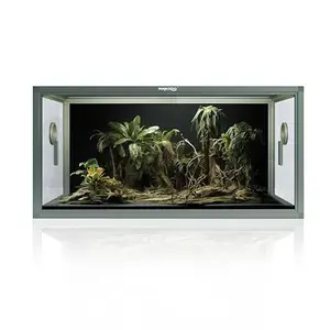 Bearded Dragon Enclosure Reptile Terrarium Pet Snake Tank Gecko Tank Pet Frog Tank 50 Gallons 85 Gallons 48x24x18 Inches 36x18x18 Inches Aluminum Extrusion Sandblasting Anodizing Frame Structure Art Deco
