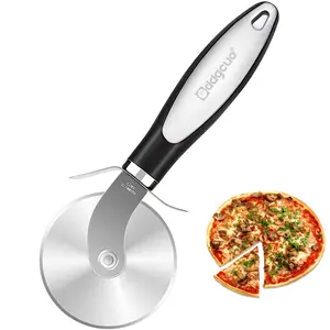 Premium Pizza Cutter Wheel Slicer with Stainless Steel Blade, Ergonomic Handle, Perfect for Slicing Pizzas, Essential Kitchen Tool, Kitchen Cooking Accessories