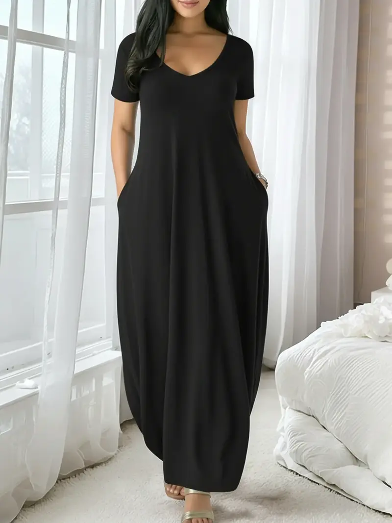 Long black dress size 20 - TikTok Shop