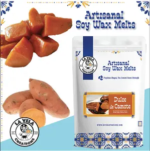 Dulce de Camote ~ Melted Butter, Sweet Potato Scent Artisanal Soy Wax Melts